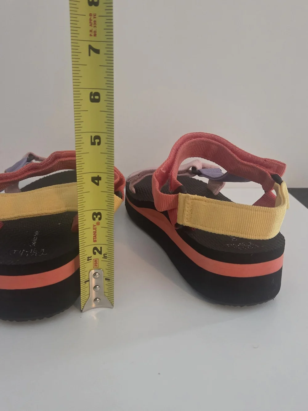 Time And Tru Kids Coral & Pink Sport Sandals Size 7